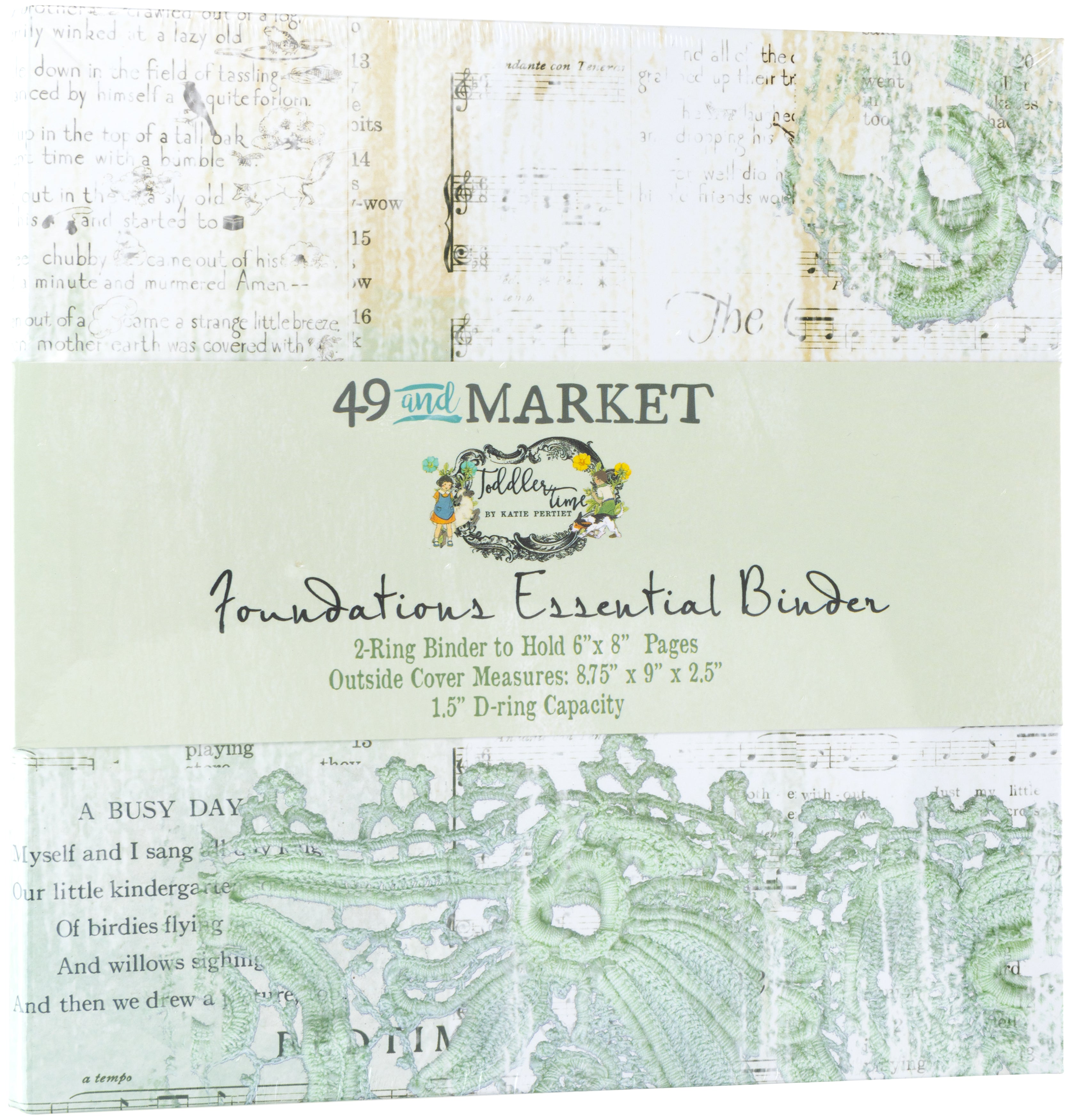 49 & Market Foundations Essential Binder - Vintage Sky